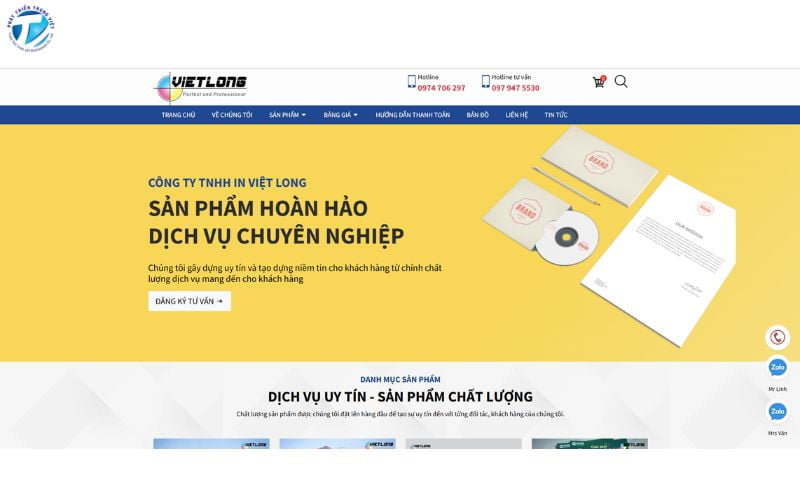 In Việt Long 